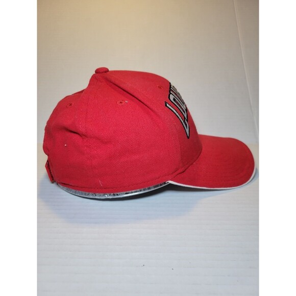 Louisville Cardinals Spelled Out Embroidered Strapback Red Hat Spellout‎ NCAA - Picture 5 of 10